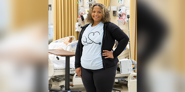 Nursing Student Grateful for Supportive Community at Viterbo